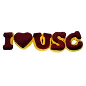 I Heart USC Stuffed Letters